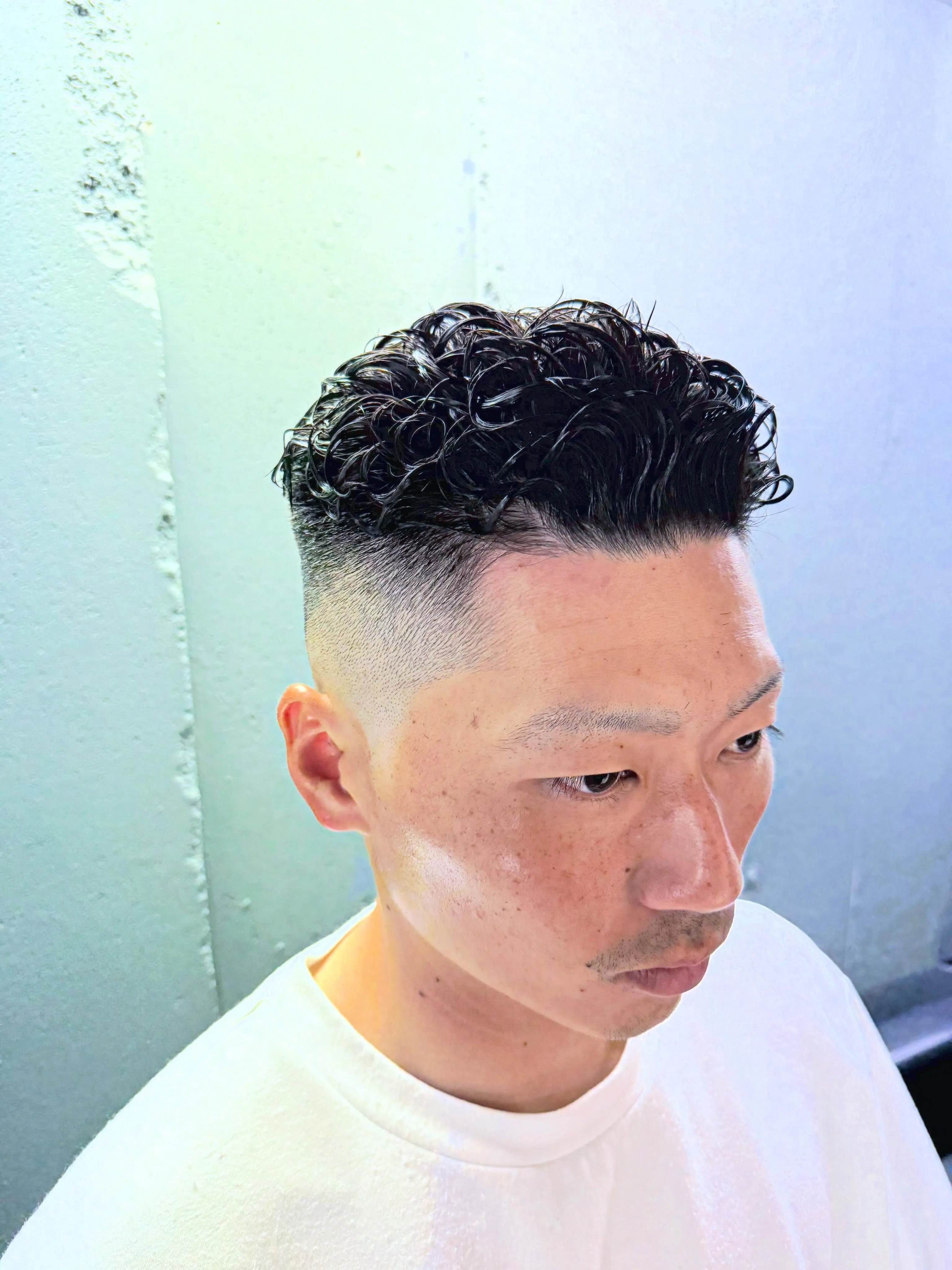 #極道パーマ